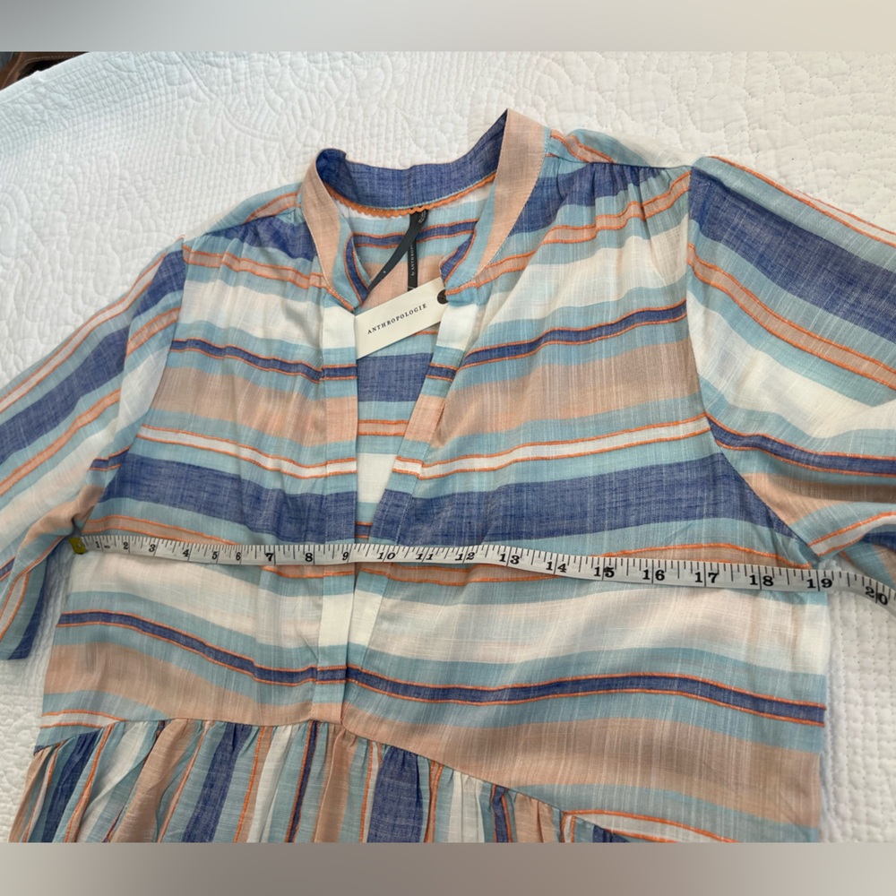 NWT Anthropologie The Kallie Flowy Maxi Dress - Picture 9 of 10